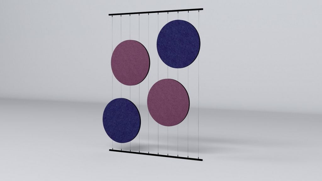Helios Acoustic Room Divider - Buildtec Acoustics